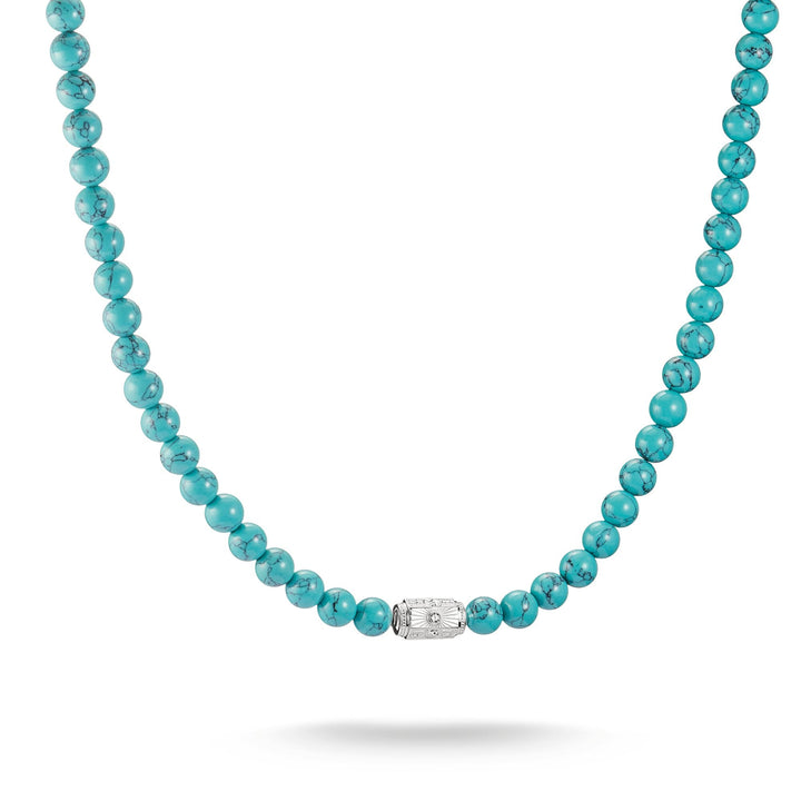 Necklace with Imitation Turquoise Beads Elyndra | THOMAS SABO Australia