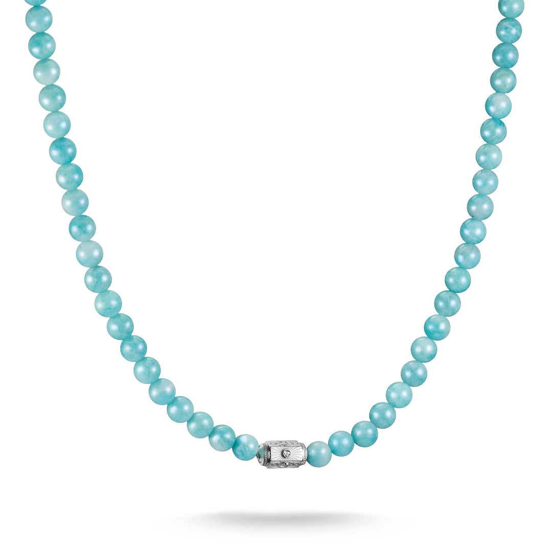 Necklace with Turquoise Amazonite Beads Elyndra | THOMAS SABO Australia