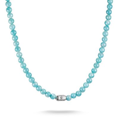 Necklace with Turquoise Amazonite Beads Elyndra | THOMAS SABO Australia