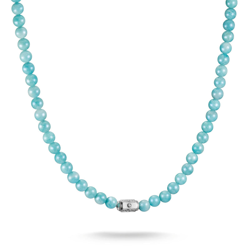Necklace with Turquoise Amazonite Beads Elyndra | THOMAS SABO Australia