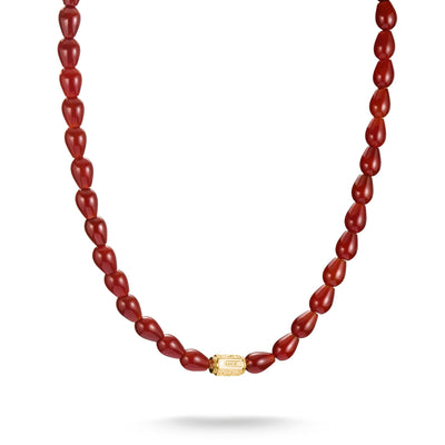 Necklace with Red Agate Beads Elyndra | THOMAS SABO Australia