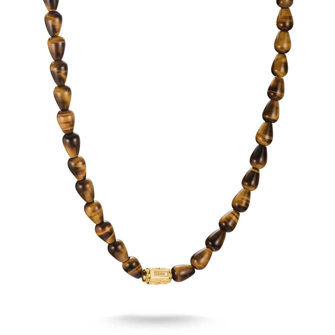 Necklace with Tiger’s Eye Beads Elyndra | THOMAS SABO Australia