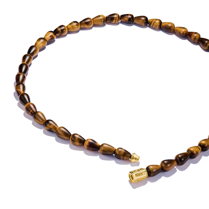 Necklace with Tiger’s Eye Beads Elyndra