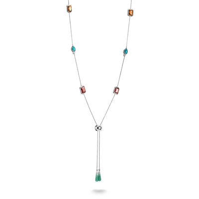 Necklace with Multicolored Stones Elyndra | THOMAS SABO Australia