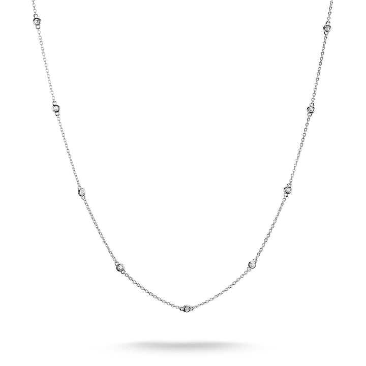 Necklace with White Zirconia Stones | THOMAS SABO Australia