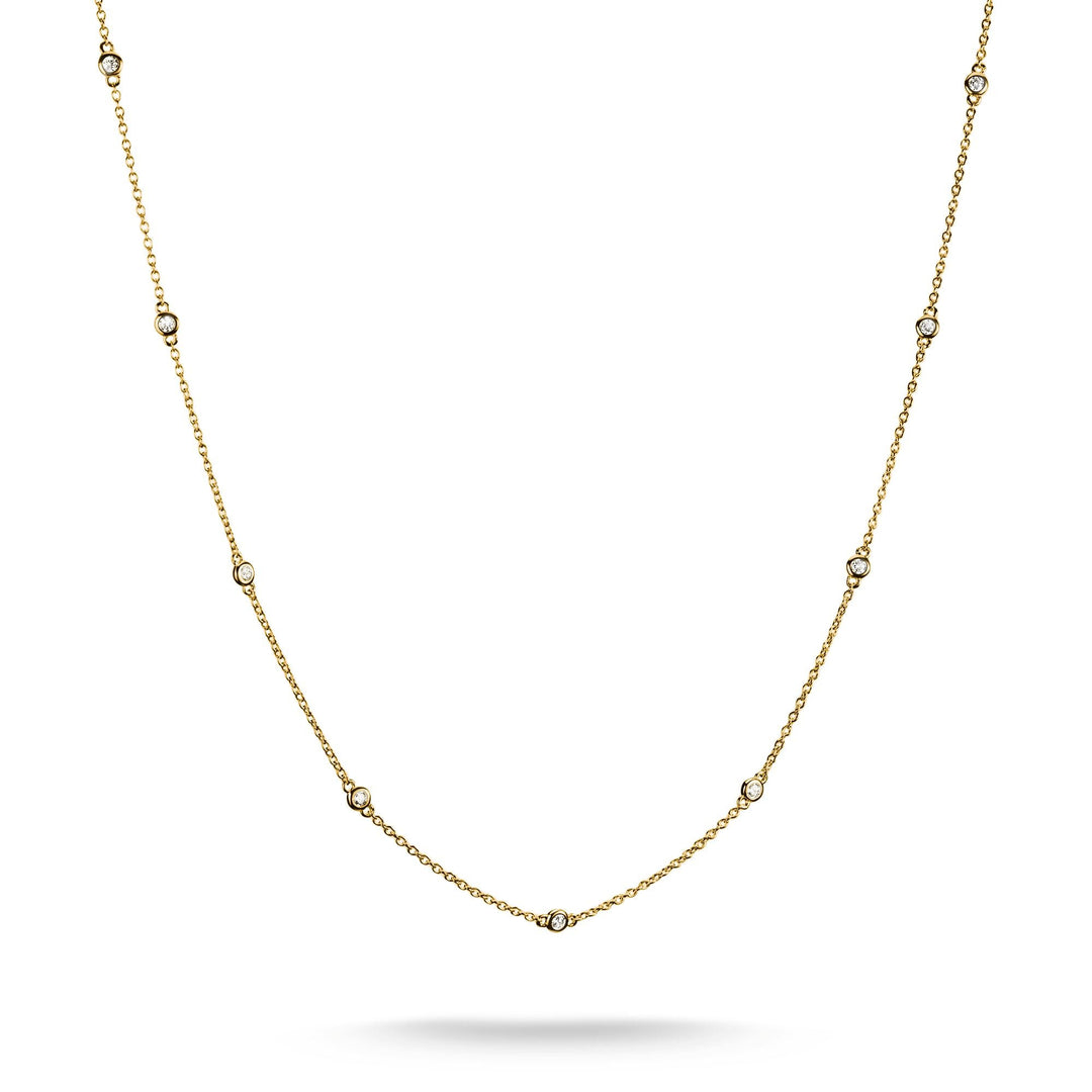 Necklace with White Zirconia Stones | THOMAS SABO Australia