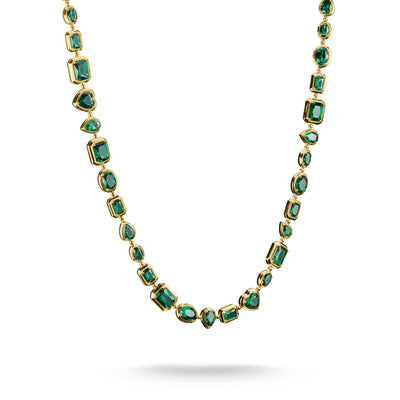 Necklace with Green Stones Elyndra | THOMAS SABO Australia