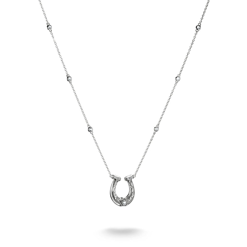 Horseshoe Necklace with Zirconia Elyndra | THOMAS SABO Australia
