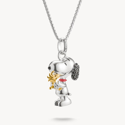 Snoopy & Woodstock Pavé PEANUTS Necklace