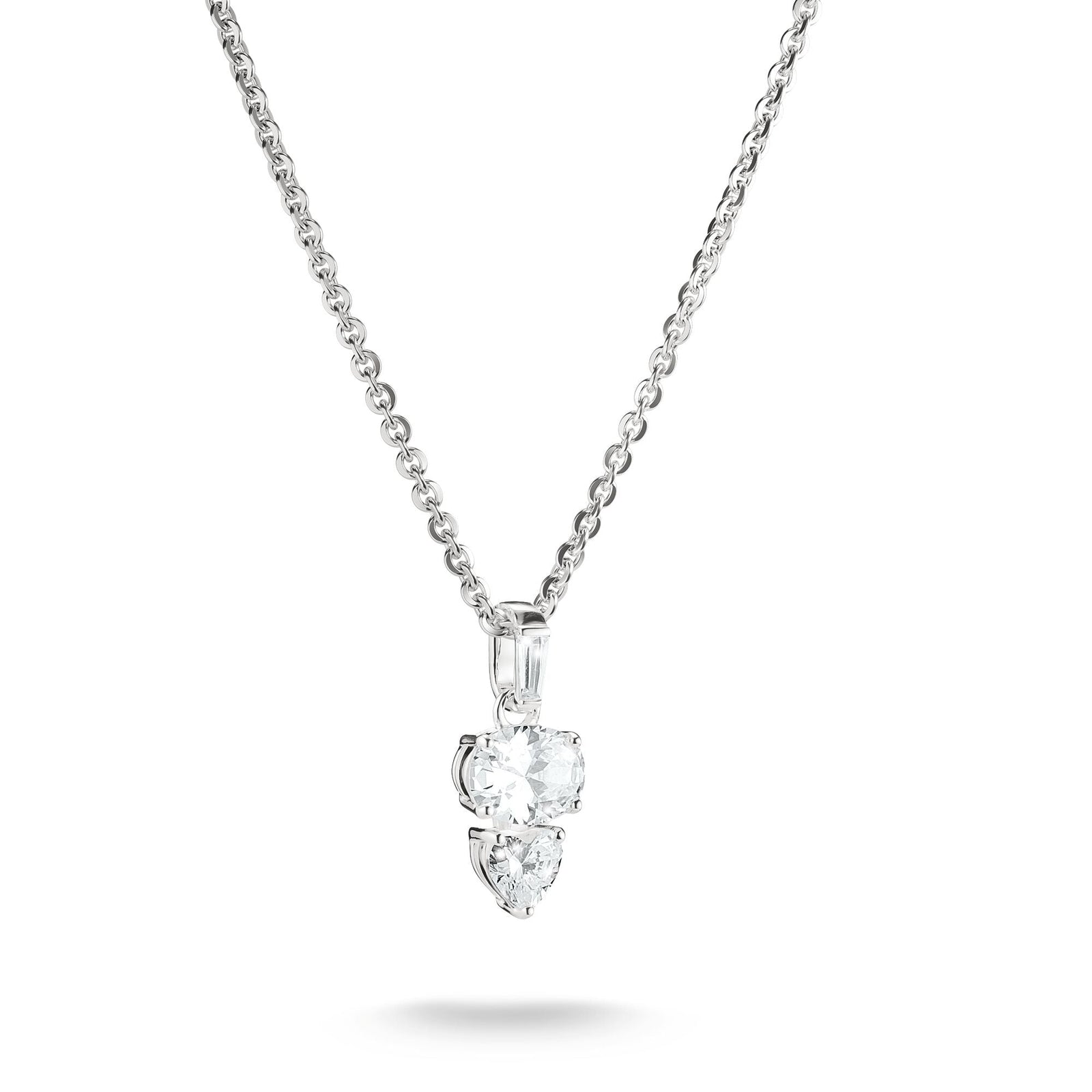 Necklace with Oval and Heart Zirconia Stones | THOMAS SABO Australia