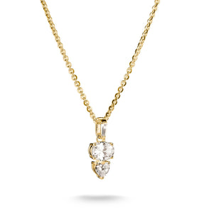 Necklace with Oval and Heart Zirconia Stones | THOMAS SABO Australia