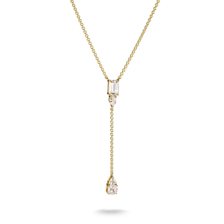 Y Necklace with White Zirconia Stones Bold Elegance | THOMAS SABO Australia