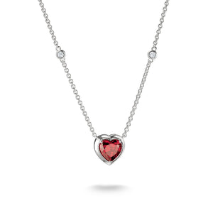 Necklace with Red Heart Pendant Elyndra | THOMAS SABO Australia