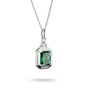 Necklace with Green Octagon Stone Pendant Elyndra | THOMAS SABO Australia