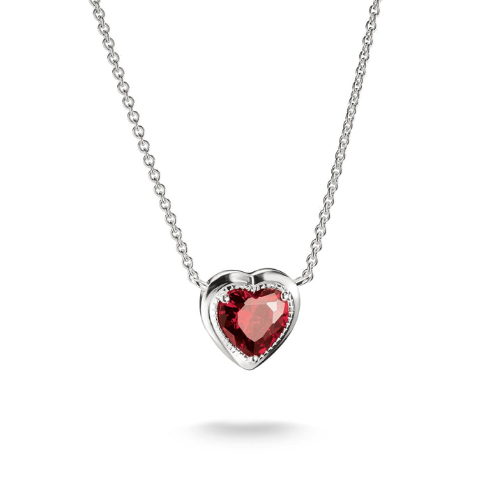 Necklace with Red Heart Stone Elyndra | THOMAS SABO Australia