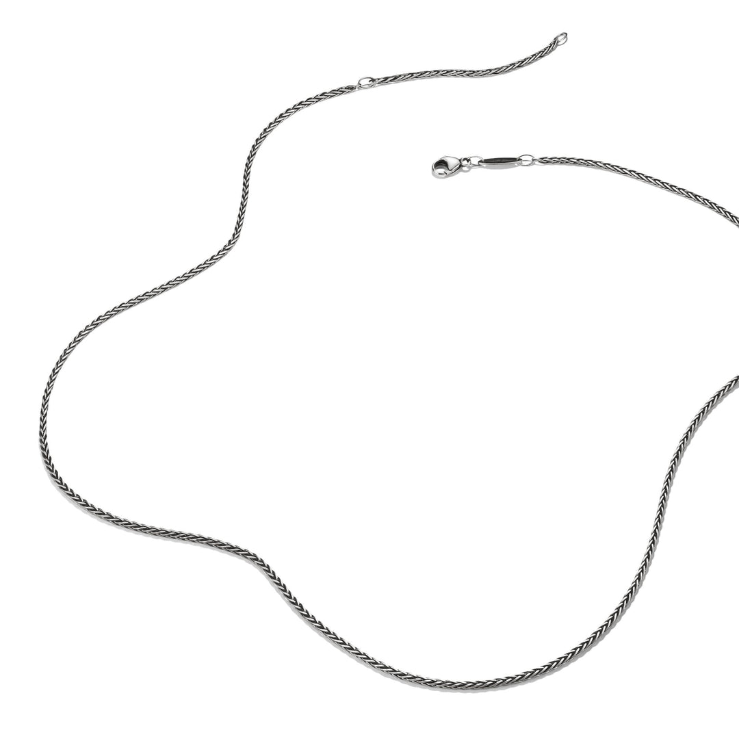 Narrow Braided Necklace Wild Horses