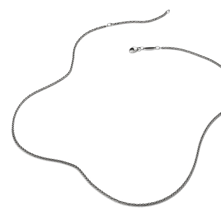 Narrow Braided Necklace Wild Horses