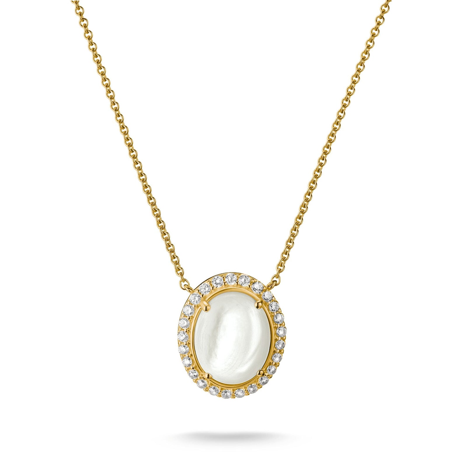 Chain mother-of-pearl with zirconia | THOMAS SABO Australia
