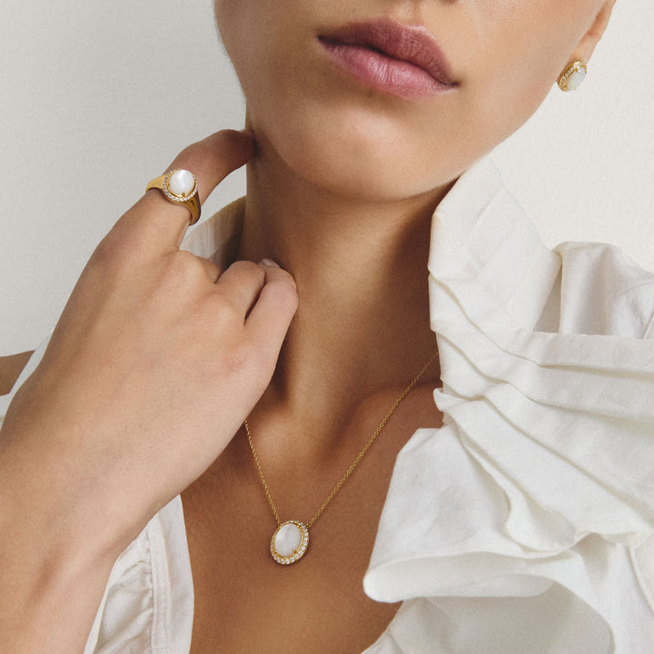 Chain mother-of-pearl with zirconia | THOMAS SABO Australia