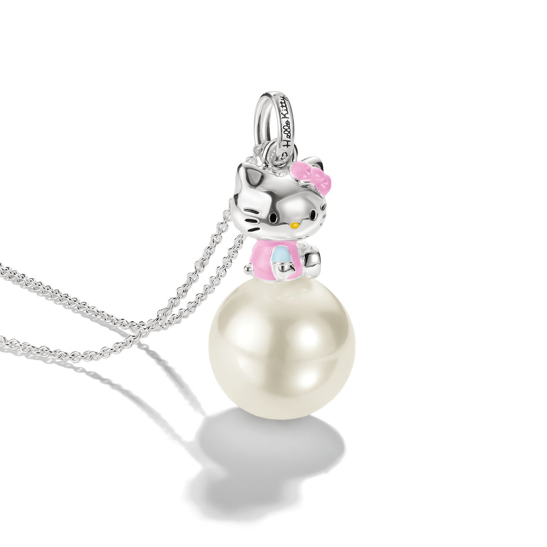 Hello Kitty Necklace with pearl | THOMAS SABO Australia
