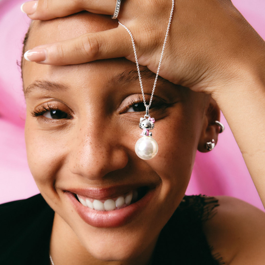 Hello Kitty Necklace with pearl | THOMAS SABO Australia