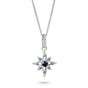 Necklace star with blue stones | THOMAS SABO Australia