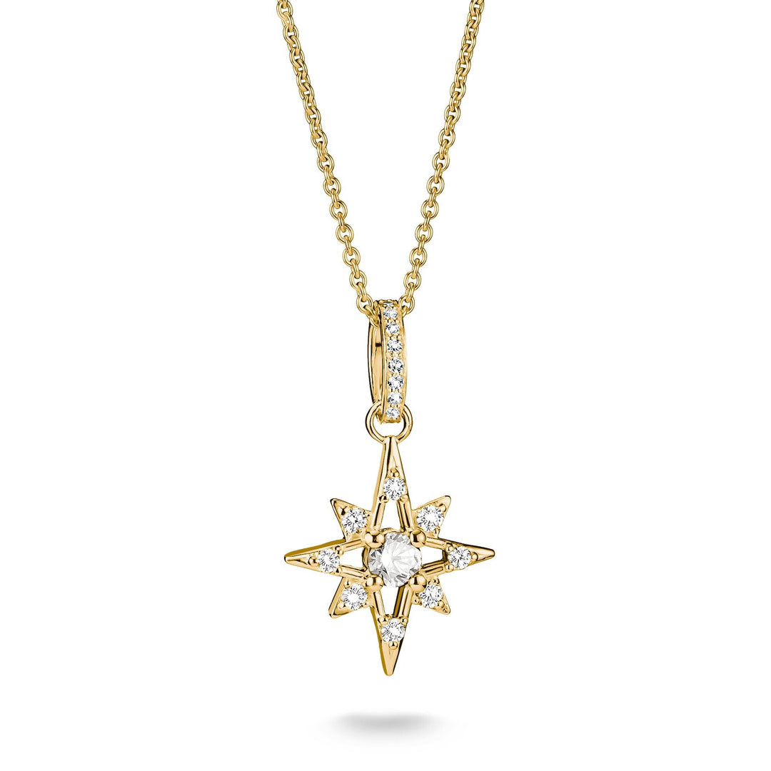 Necklace star with zirconia | THOMAS SABO Australia