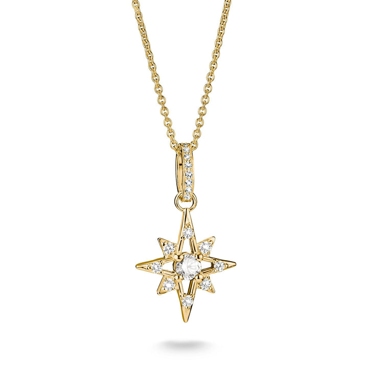 Necklace star with zirconia | THOMAS SABO Australia