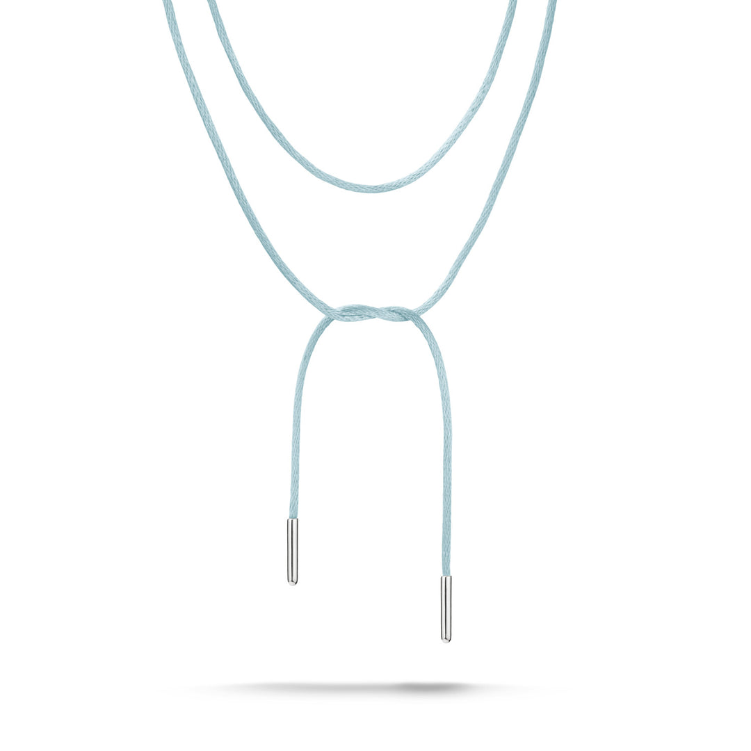 Textile Necklace Turquoise 