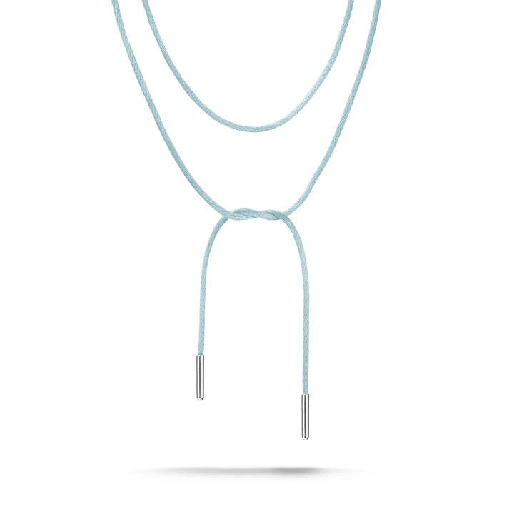 Textile Necklace Turquoise 
