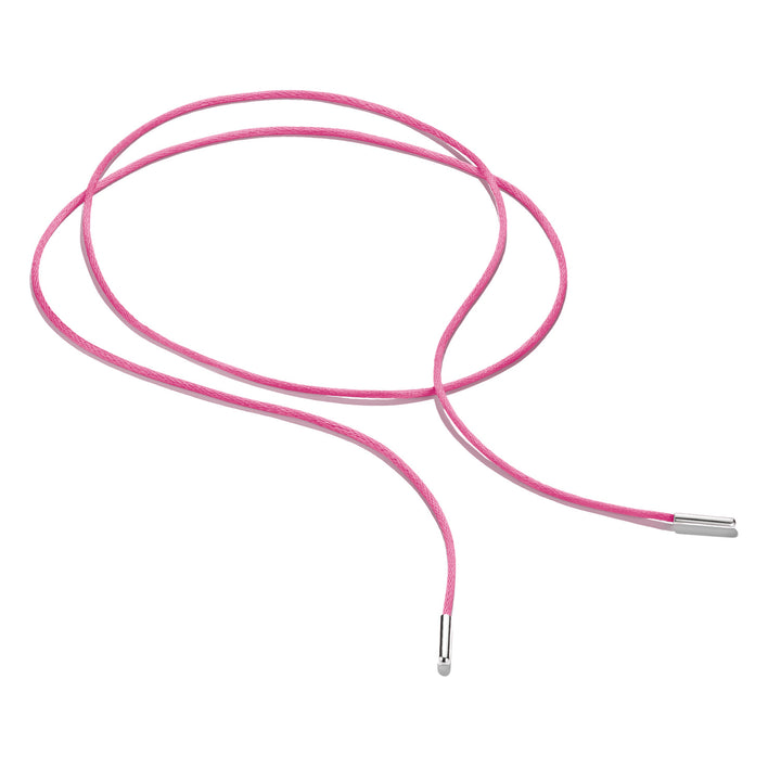 Textile Necklace Pink