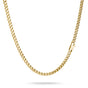 Gold-Tone Stainless Steel Curb Chain Necklace 7mm | THOMAS SABO