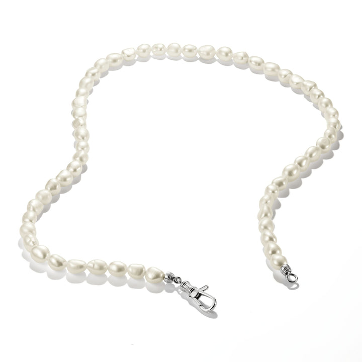 Stainless Steel Freshwater Pearl Necklace