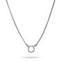 Stainless Steel Box Chain Necklace with Ring Clasp 2.7mm | THOMAS SABO