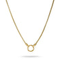Gold-Tone Stainless Steel Box Chain Necklace with Ring Clasp 2.7mm | THOMAS SABO