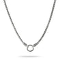 Stainless Steel Box Chain Necklace with Ring Clasp 4mm | THOMAS SABO