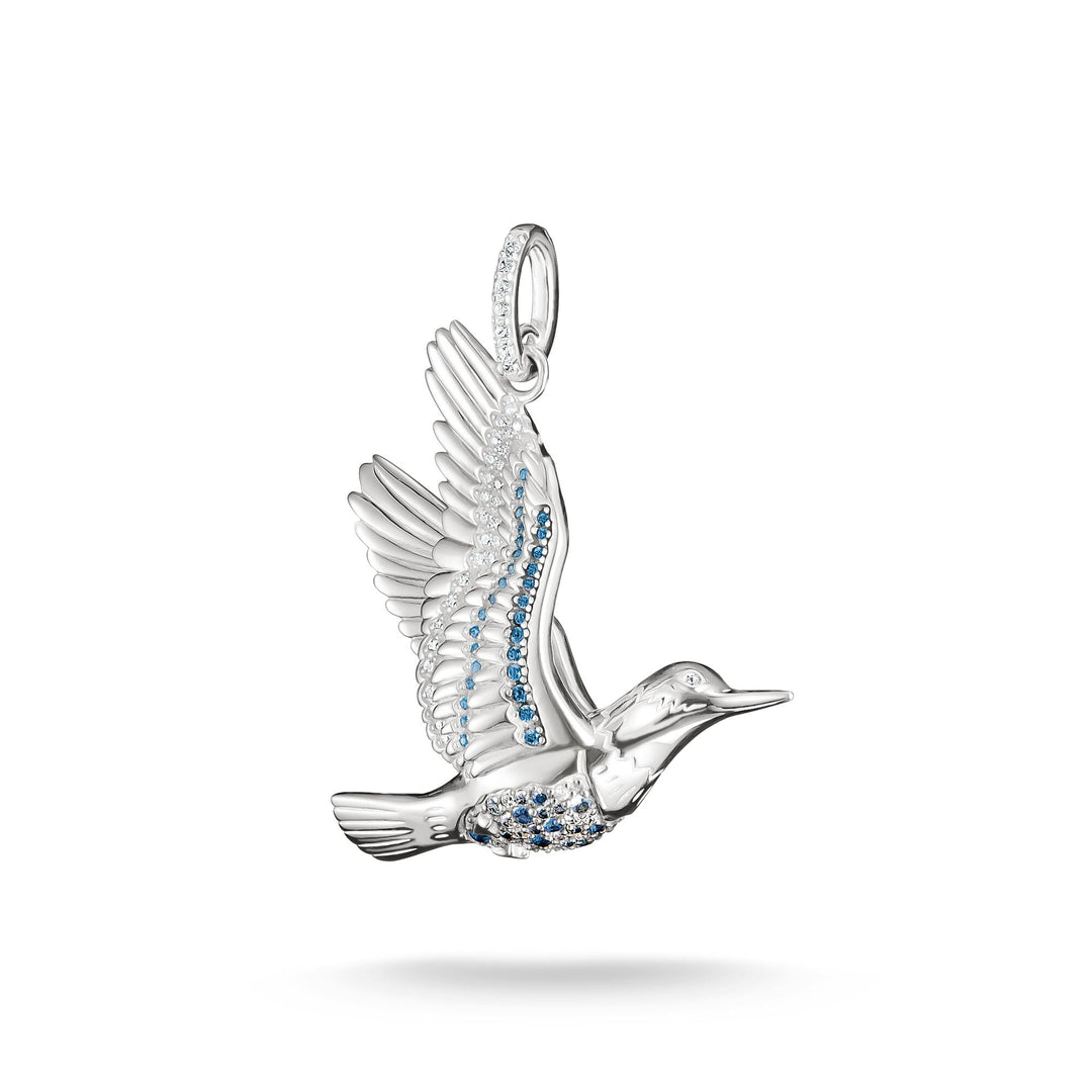 Pendant kingfisher with stones | THOMAS SABO Australia