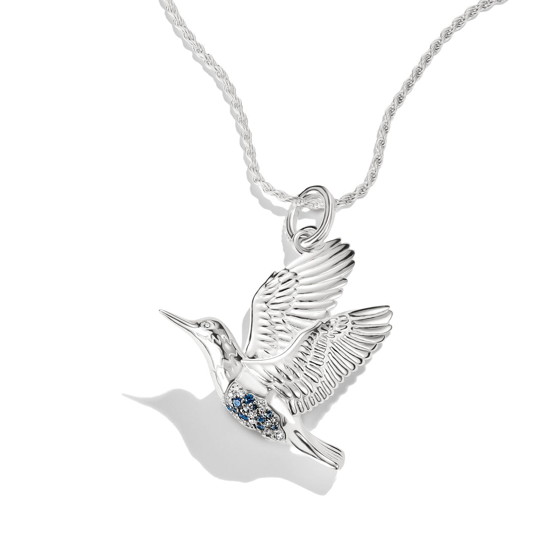 Pendant kingfisher with stones | THOMAS SABO Australia