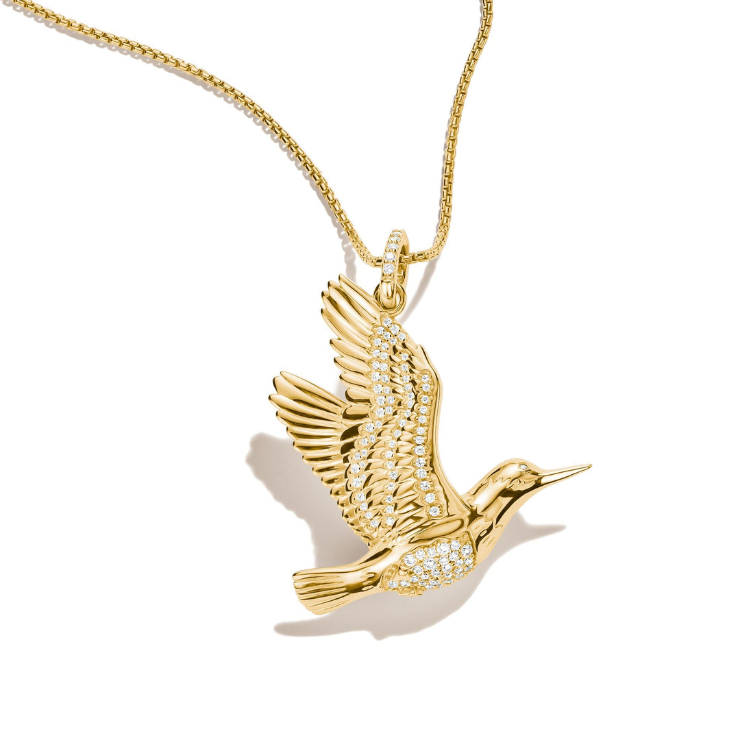 Pendant kingfisher with zirconia | THOMAS SABO Australia