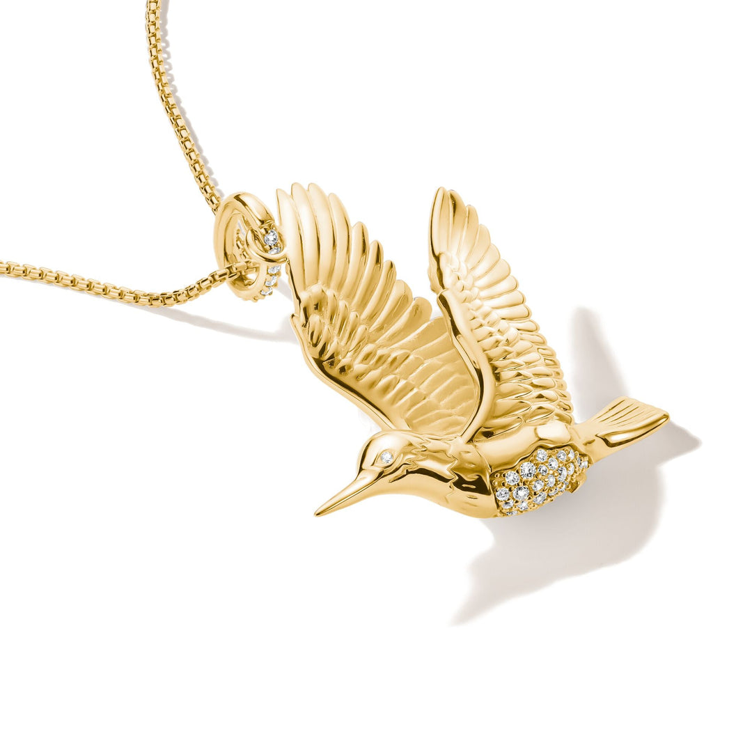 Pendant kingfisher with zirconia | THOMAS SABO Australia