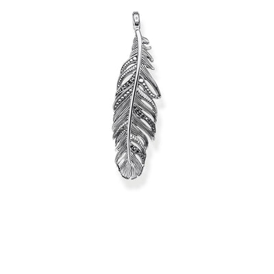 Feather Pendant and Chain Set