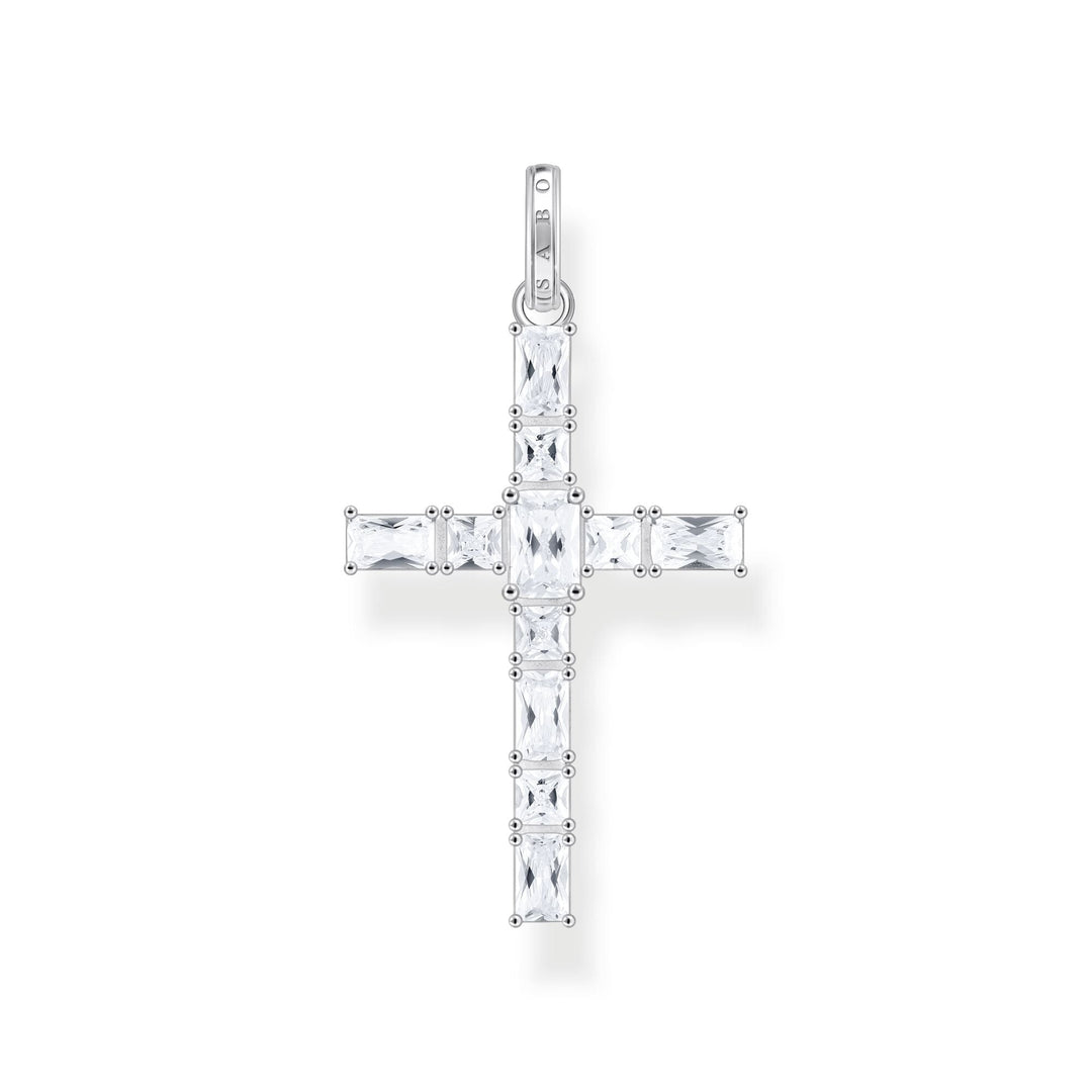 Cross pendant with white zirconia | THOMAS SABO Australia