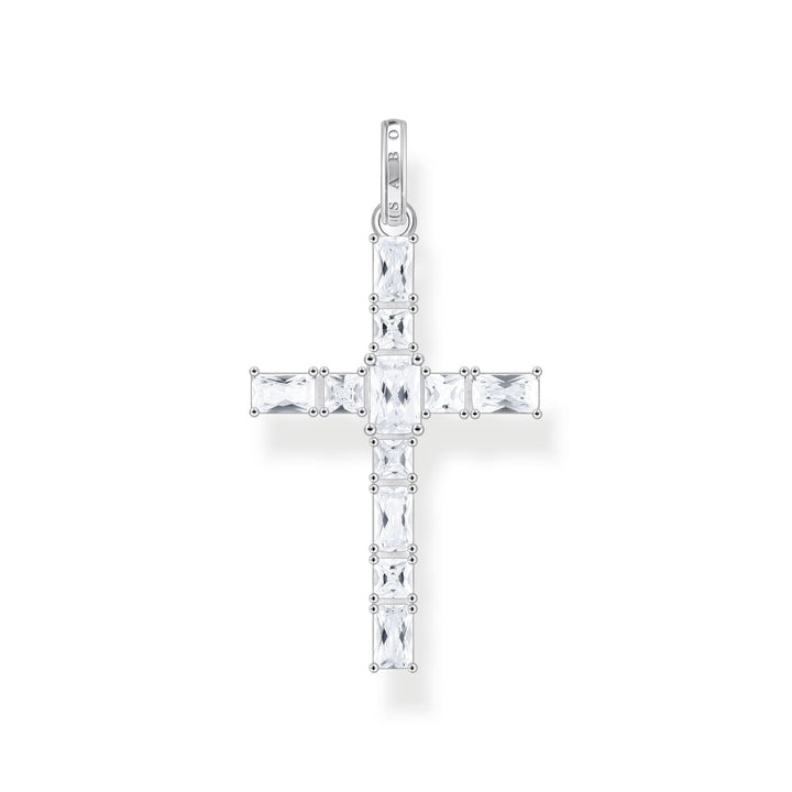 Cross pendant with white zirconia | THOMAS SABO Australia