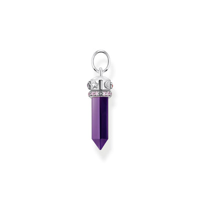 Pendant with imitation amethyst | THOMAS SABO Australia