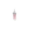 Rose quartz crystal pendant silver | THOMAS SABO Australia