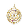 Cosmic Gold pendant with colourful stones | THOMAS SABO Australia