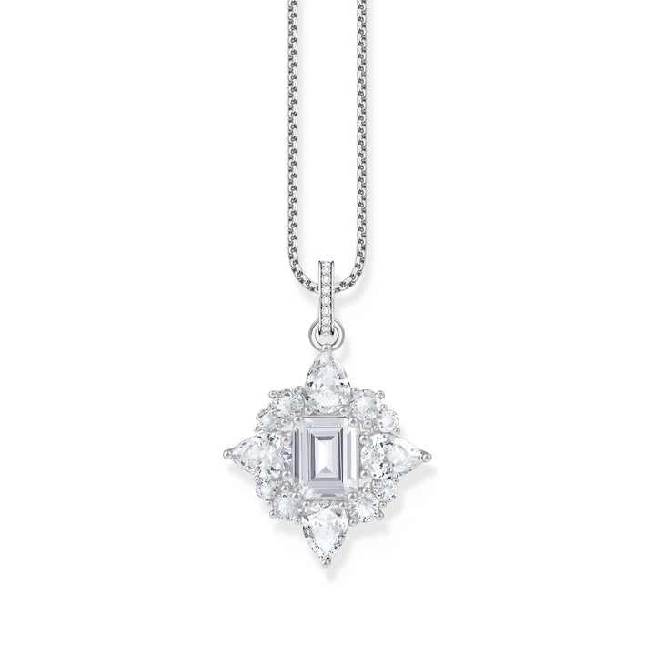Heritage Glam pendant with white zirconia stones | THOMAS SABO Australia
