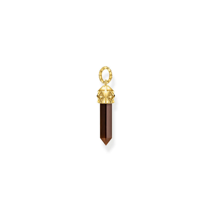 Crystal pendant made from red tiger&