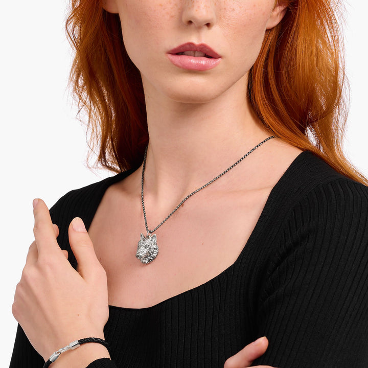 Rebel Wolf pendant | THOMAS SABO Australia