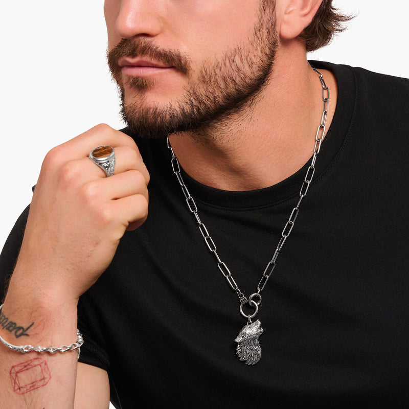 Rebel Wolf pendant | THOMAS SABO Australia